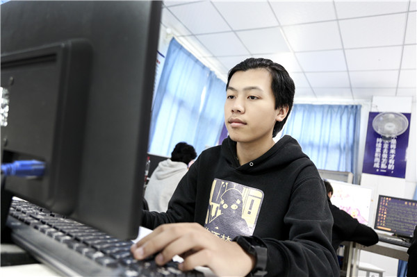 圖六、胡海博文備戰(zhàn)全國賽